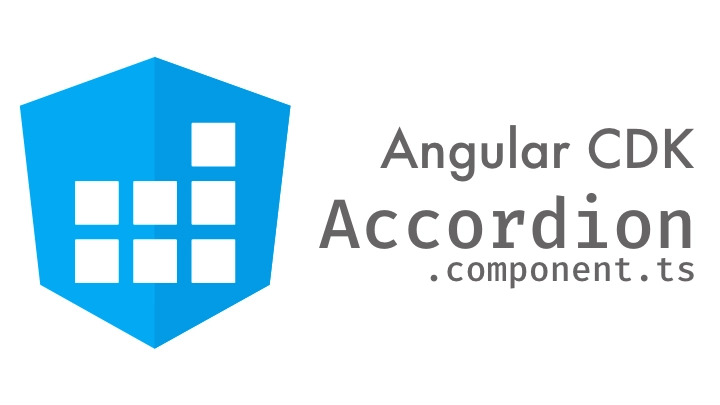 Angular CDK Accordion